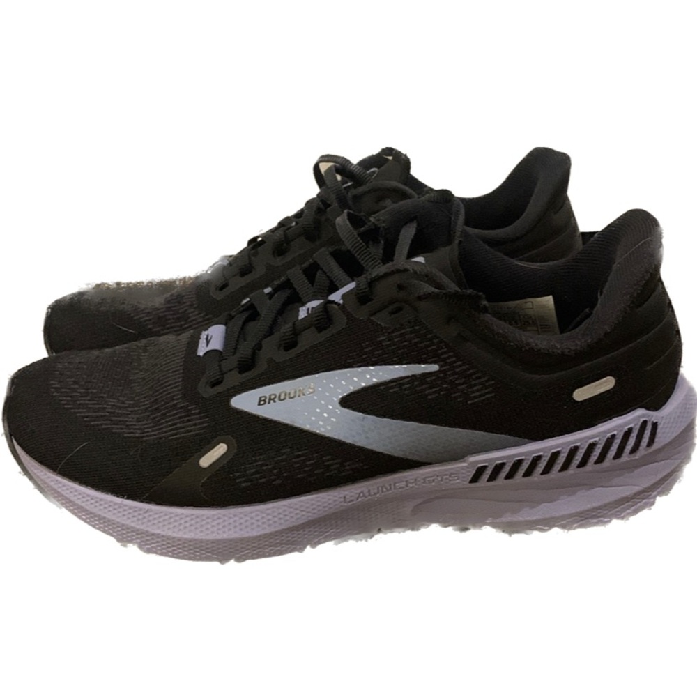 Brooks 8.5 Womens Launch GTS 9 Neutral Black Running Shoe Womes size 8 1/2 Med/B